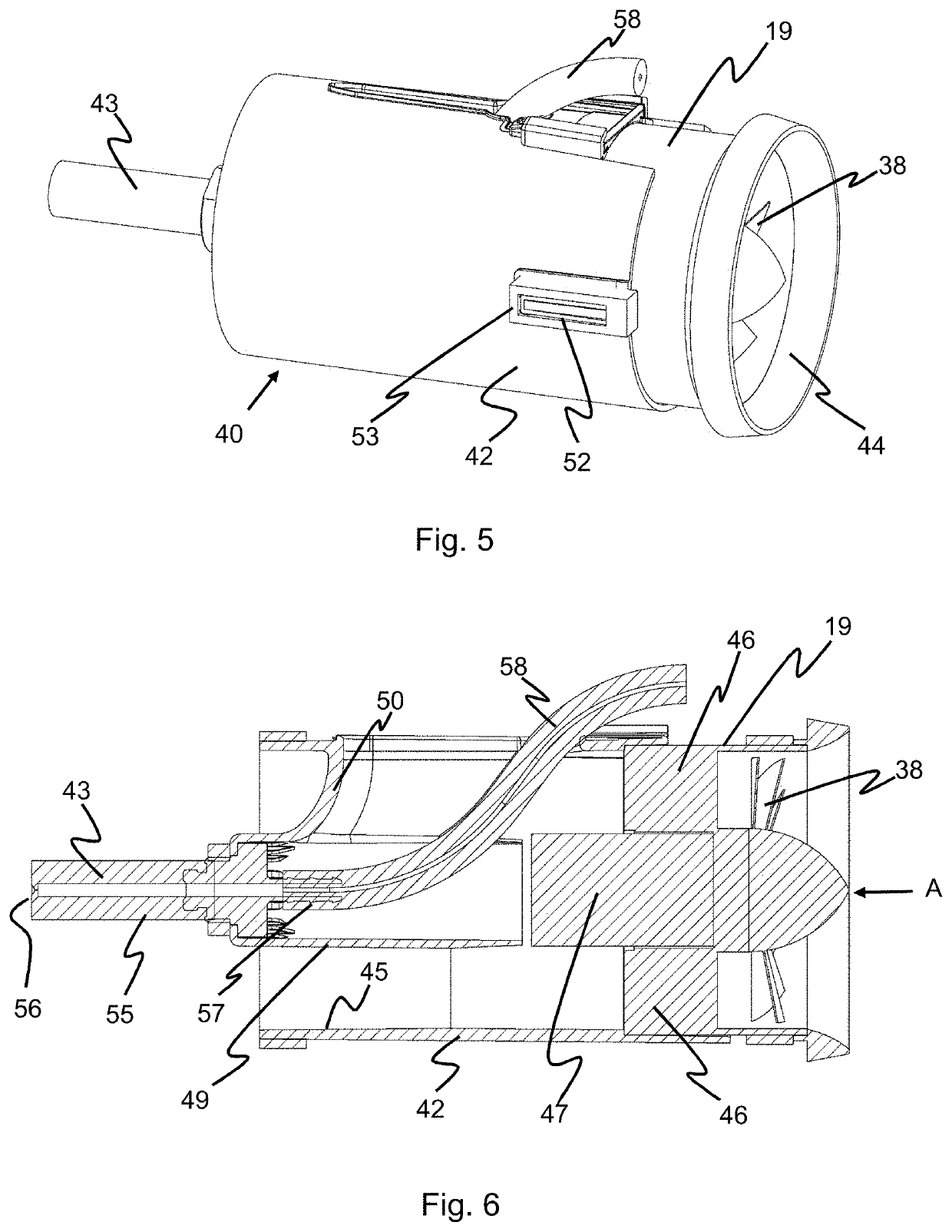 Blower spray device