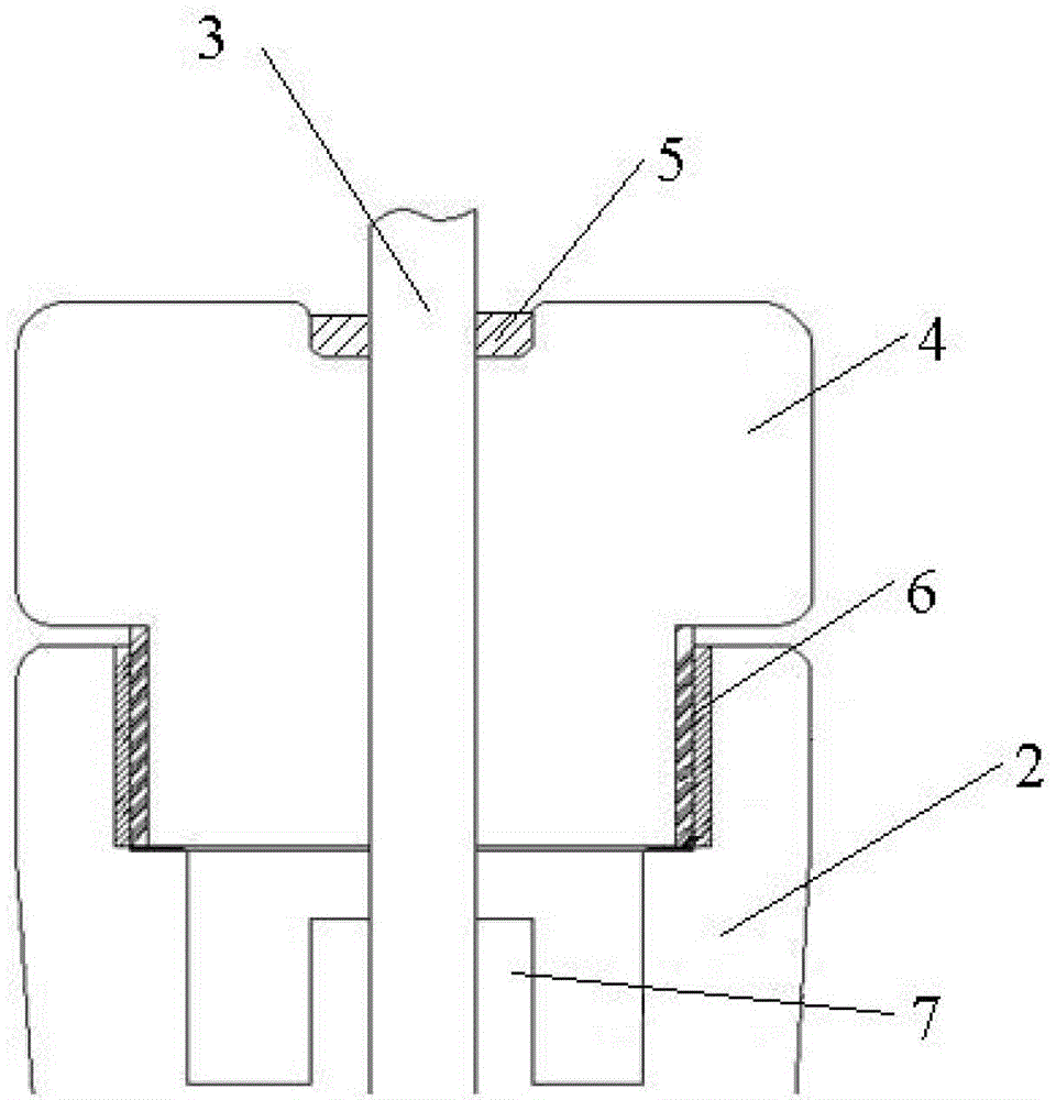 Thermal insulation anti-slip type mortar for tests