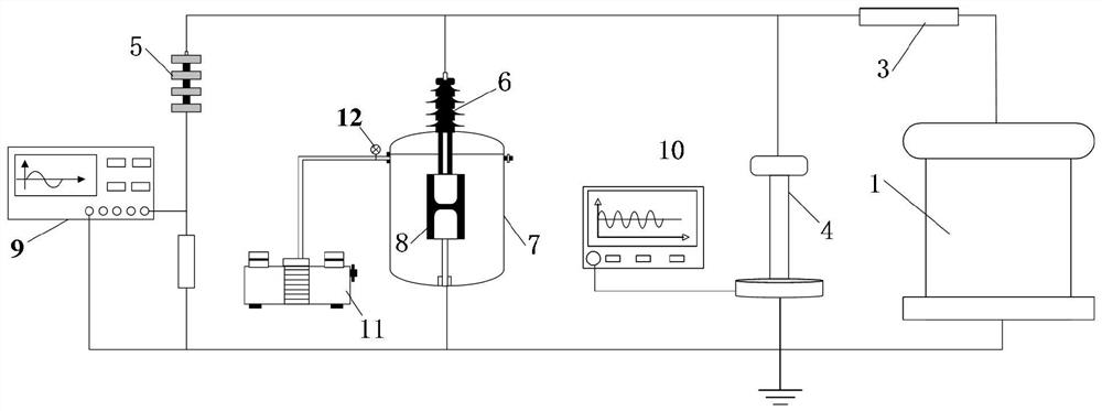 High-performance epoxy insulating part internal defect simulation system, method and application