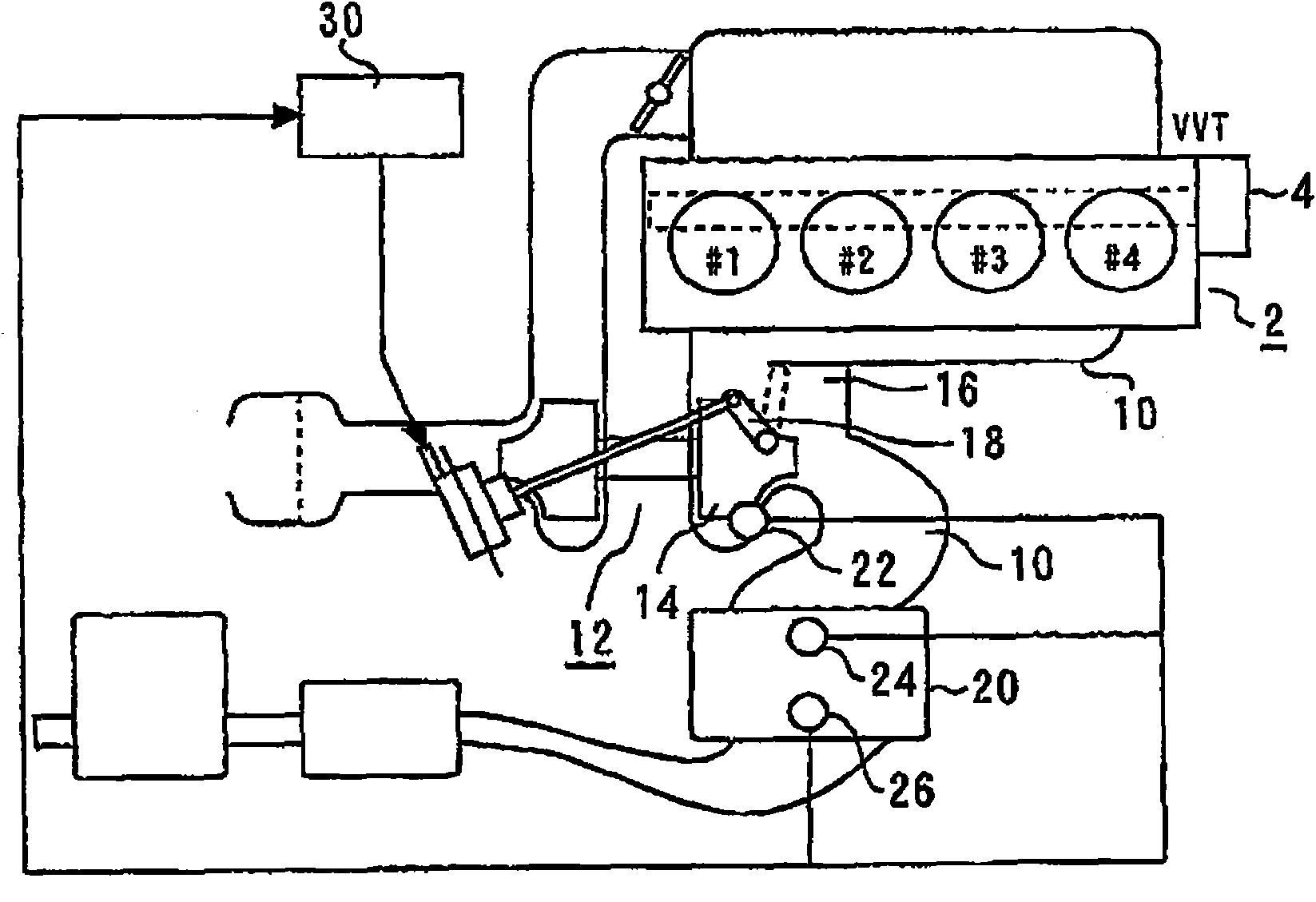 Control device for an internal combustion engine