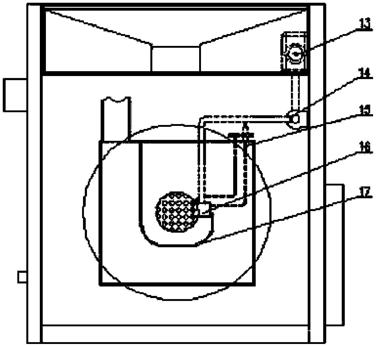 Multifunctional biomass particle cooking stove