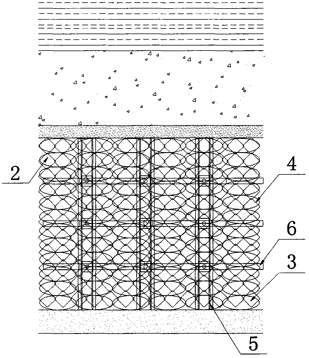 A method of retaining entry along the goaf with solid filling coal mining and building gangue walls