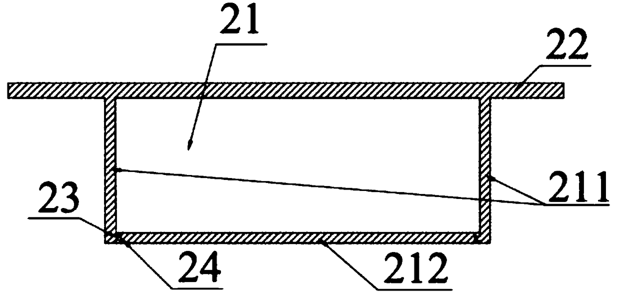 Underground crop planting frame