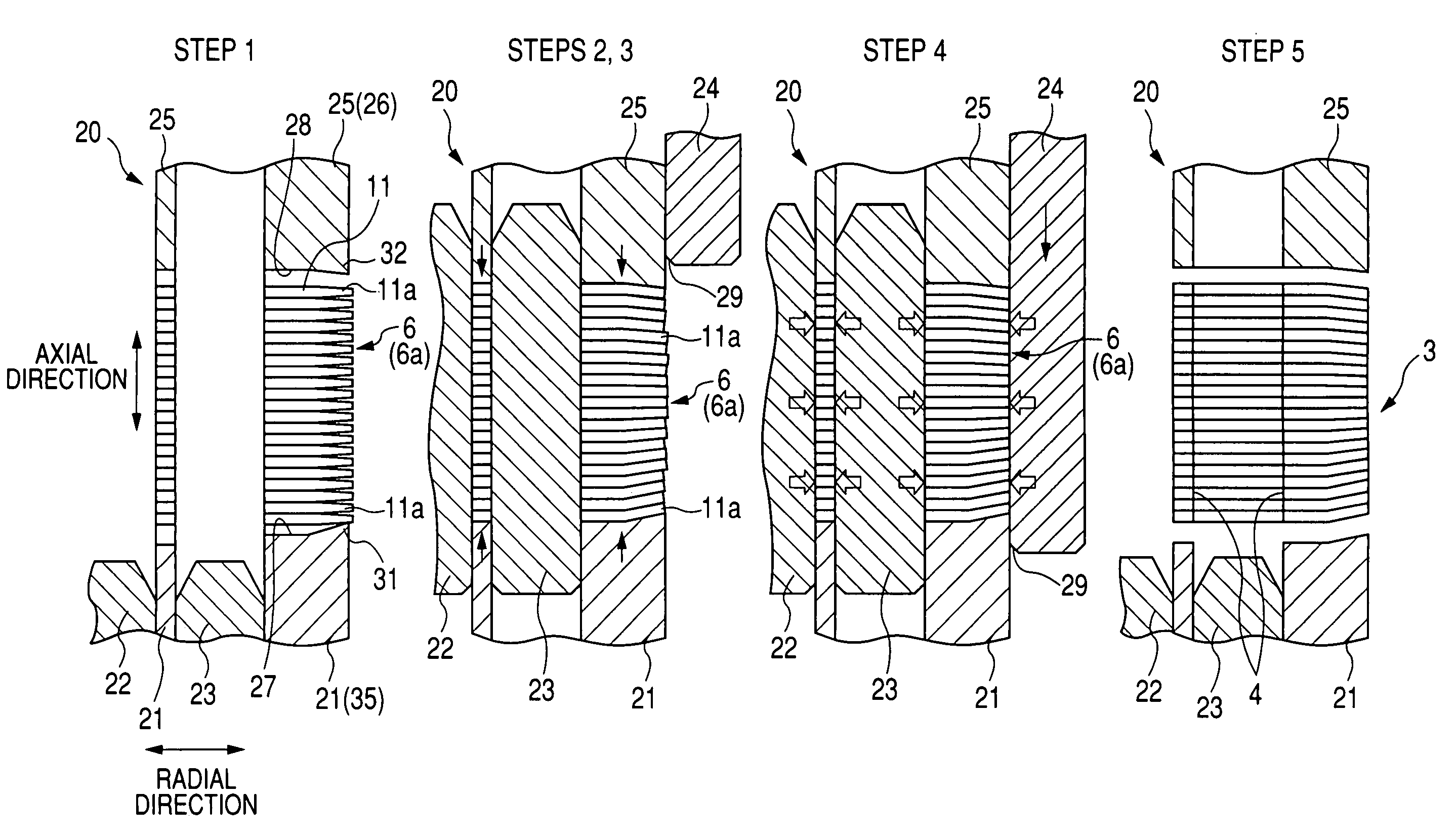 Method of manufacturing stator core of electric rotating machine