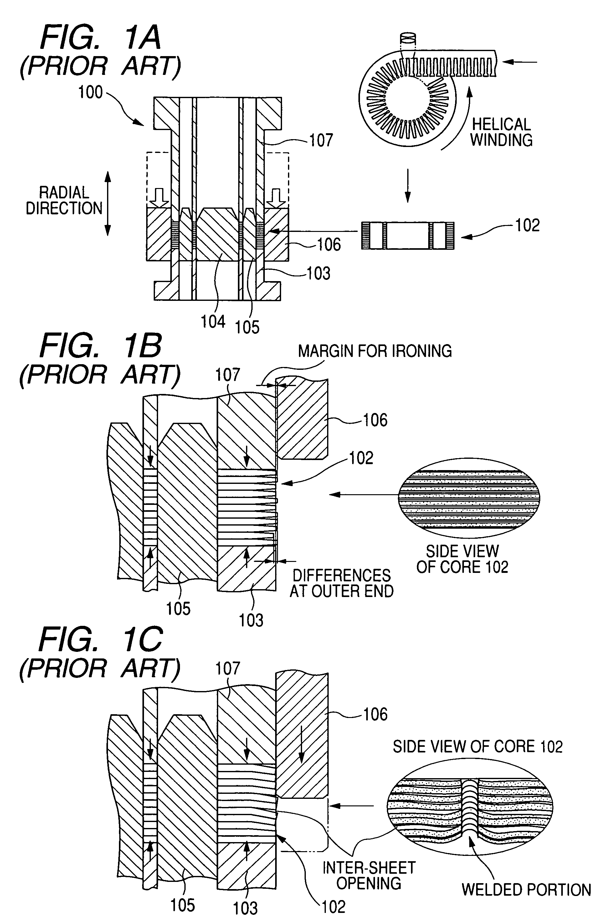 Method of manufacturing stator core of electric rotating machine