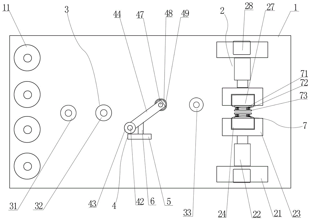 Damping yarn waxing mechanism for spinning