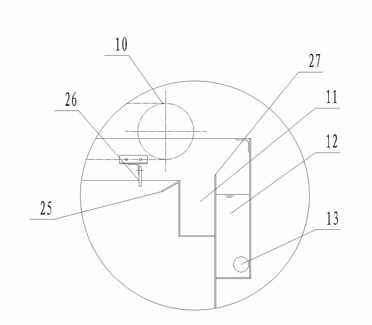 Water purification system and water purification method for inclined tube floating sedimentation tank