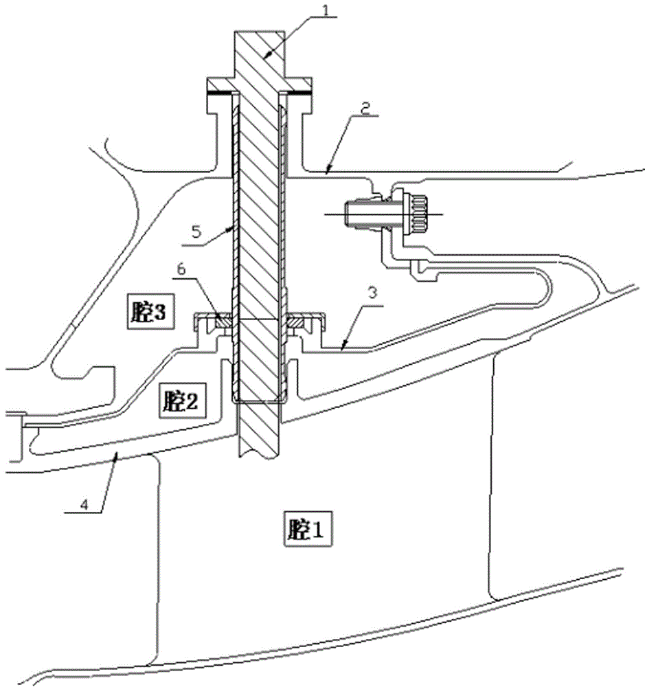 Sealing device and application of sealing device for achieving thermal deformation compensation