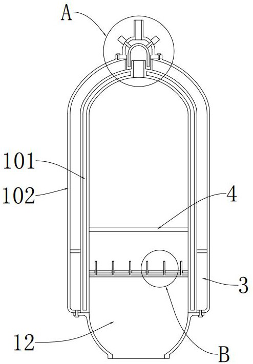 Melting furnace for metal processing