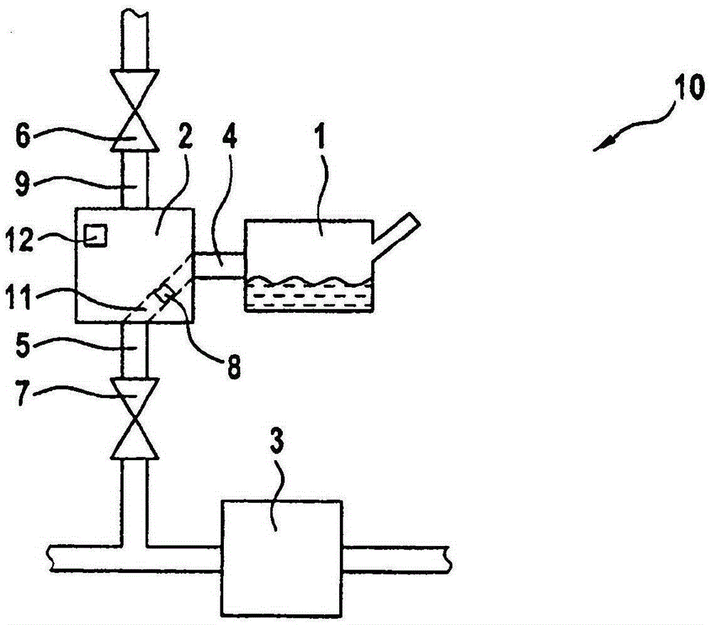 Tank ventilation device, motor vehicle, method for controlling a fuel mixture composition, and control device therefor