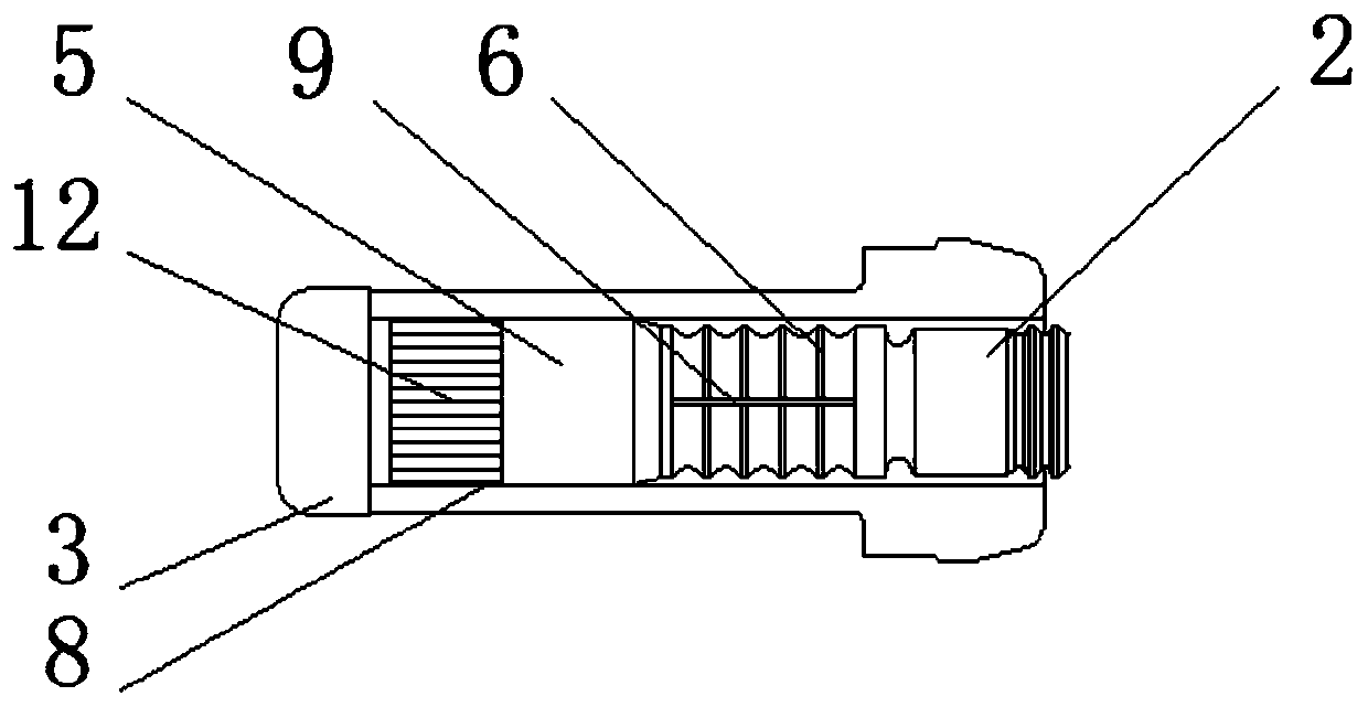 Blind pulling rivet