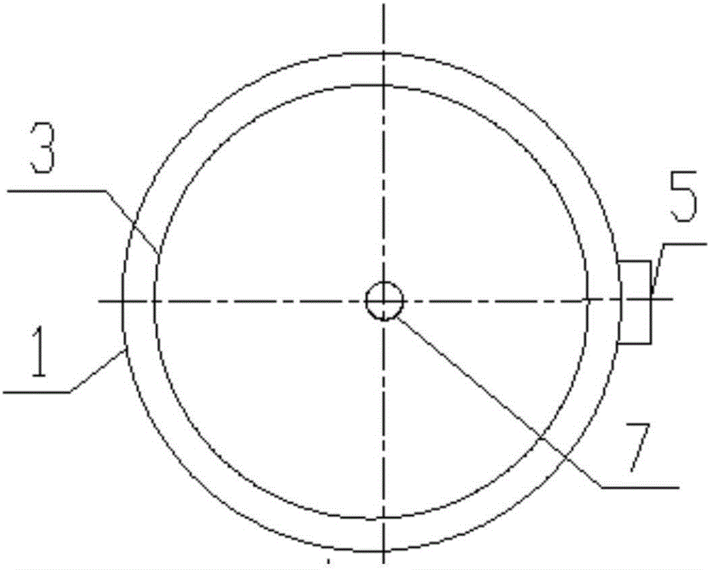 Gas-liquid separating drum for flue gas dewatering, dewatering device and system