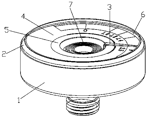 Networked fire-fighting pressure gauge capable of measuring state of fire extinguisher and management system