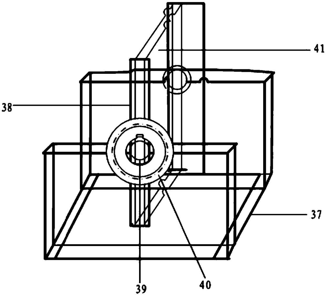 Test system and method for simulating dynamic behaviors of glass under thermoacoustic coupling