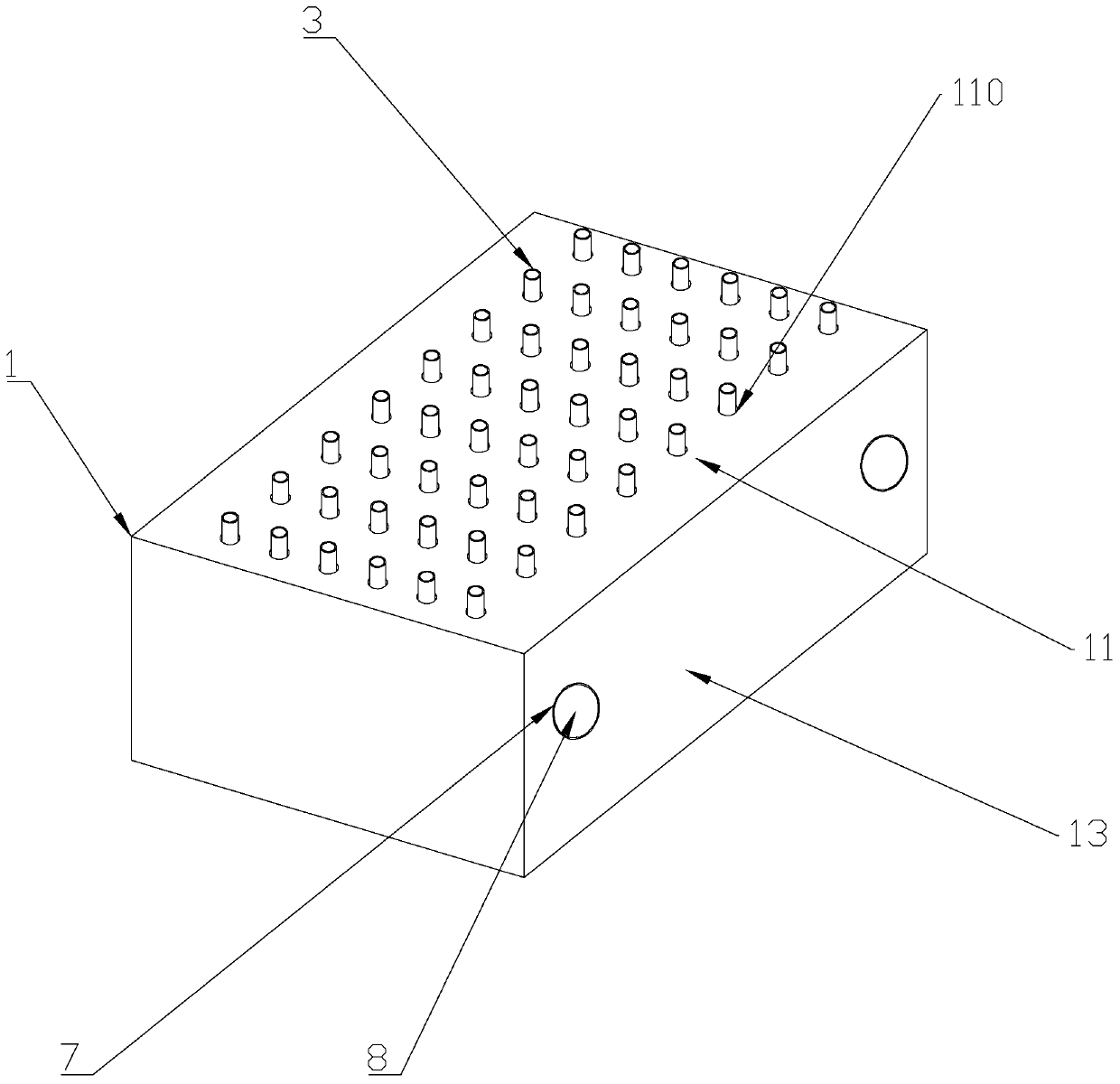 Convenient-to-use blood storage device