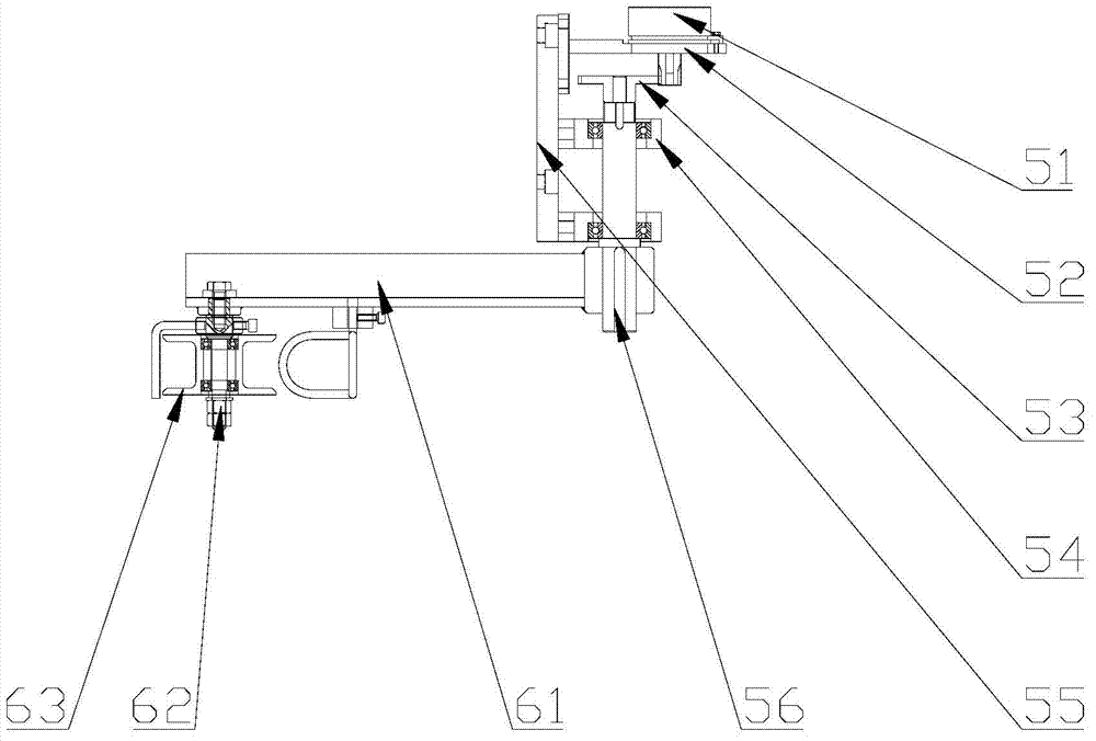 Synchronous precise rolling device of rolled slitter edge of metal plate