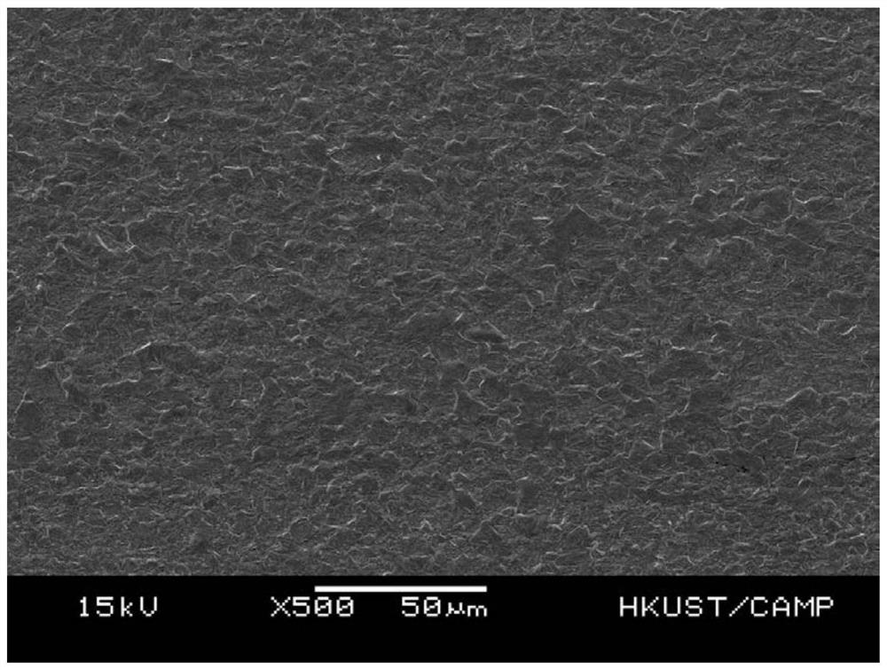 Copper alloy strip containing tantalum and preparation method thereof