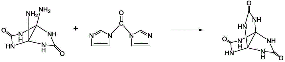 Synthetic method for 3,7,10-trioxo-2,4,6,8,9,11-hexa aza(3,3,3)propellane