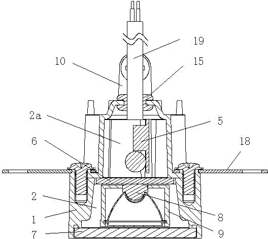 Light emitting diode (LED) corrugated lamp