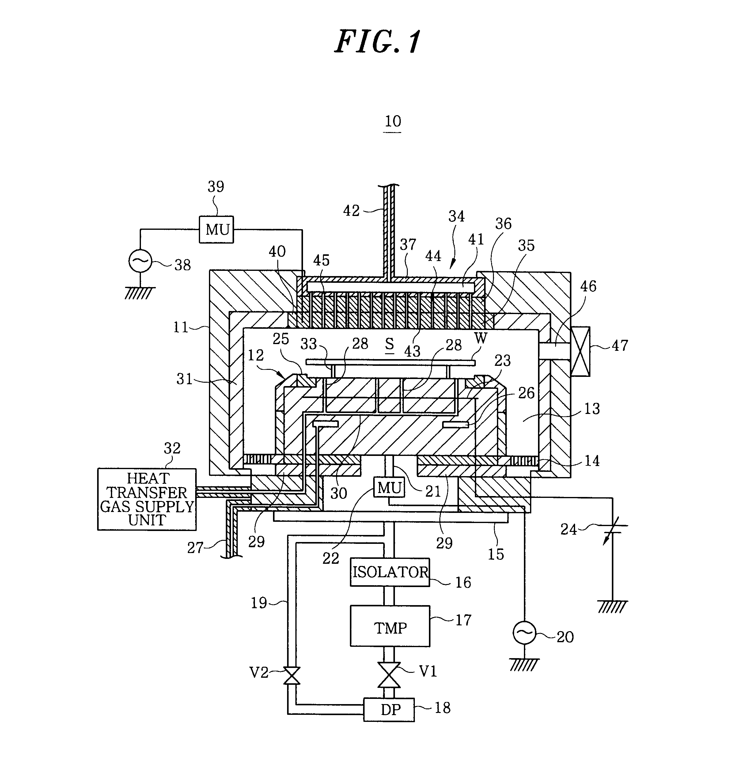 Component of substrate processing apparatus and method for forming a film thereon