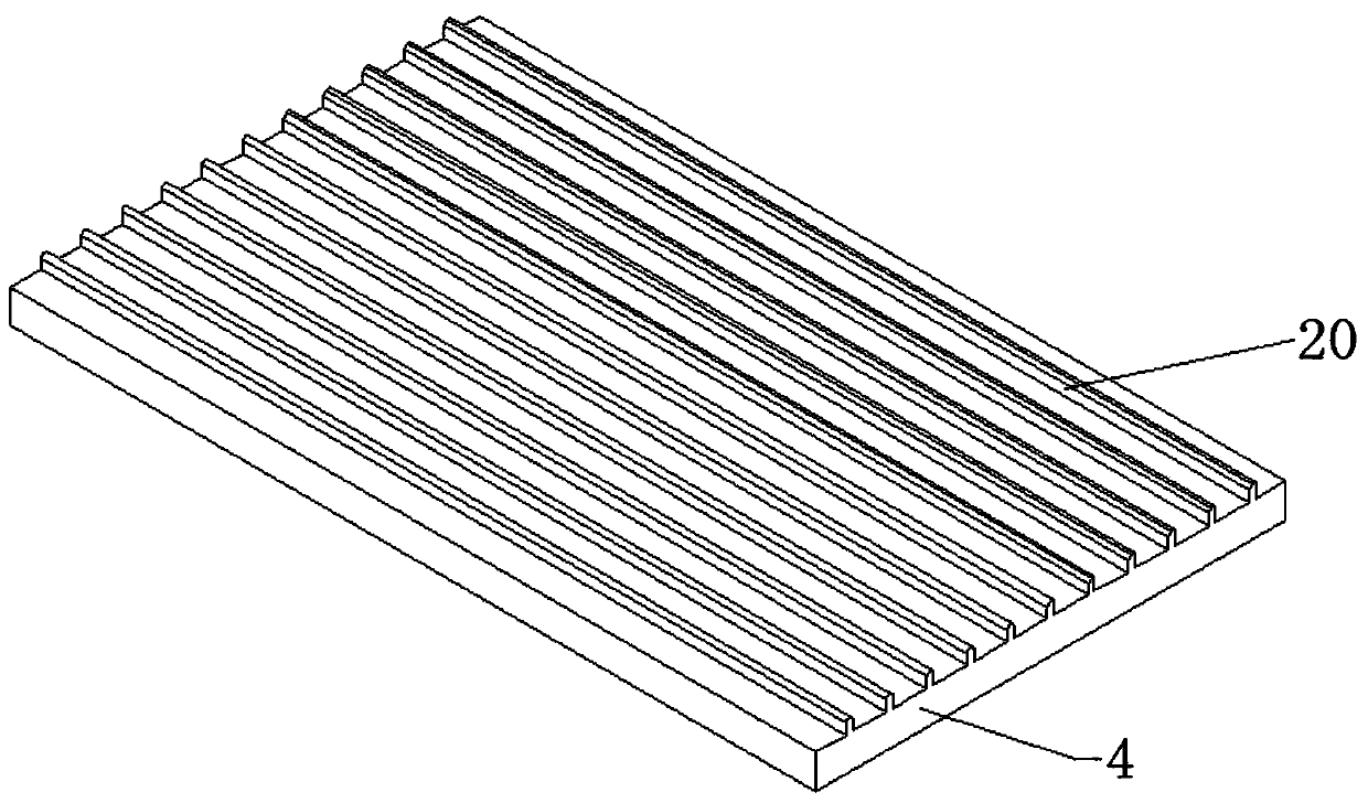 Blowing type cleaning device for agricultural potato harvesting