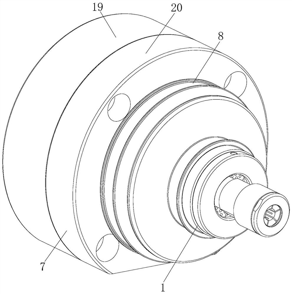 Radial Floating Spindle Device with Gravity Compensation