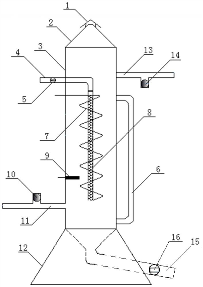 A continuous microbial culture device