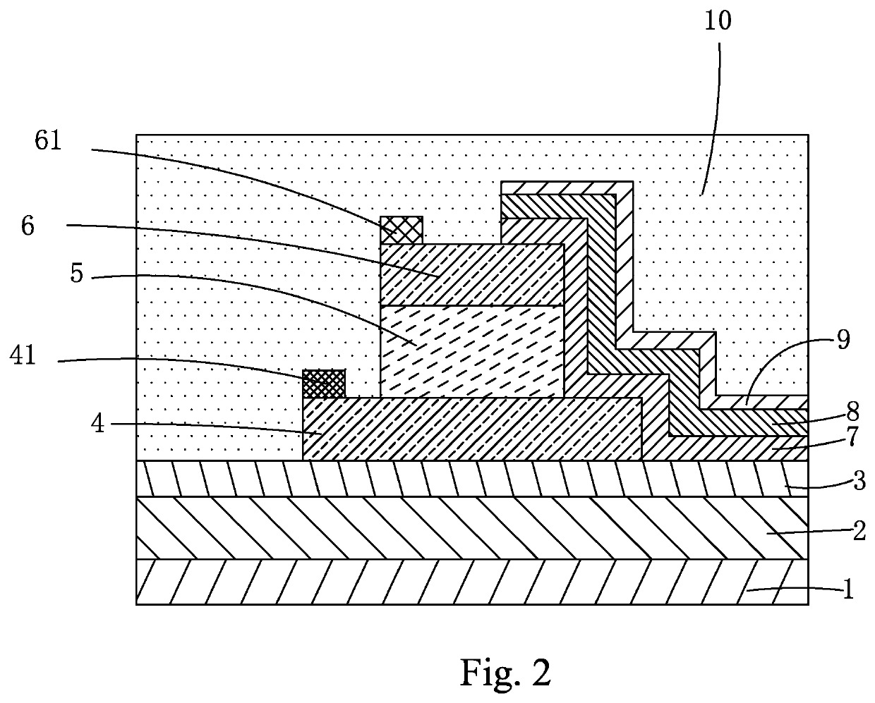 Thin-film transistor and fabrication method thereof and array substrate