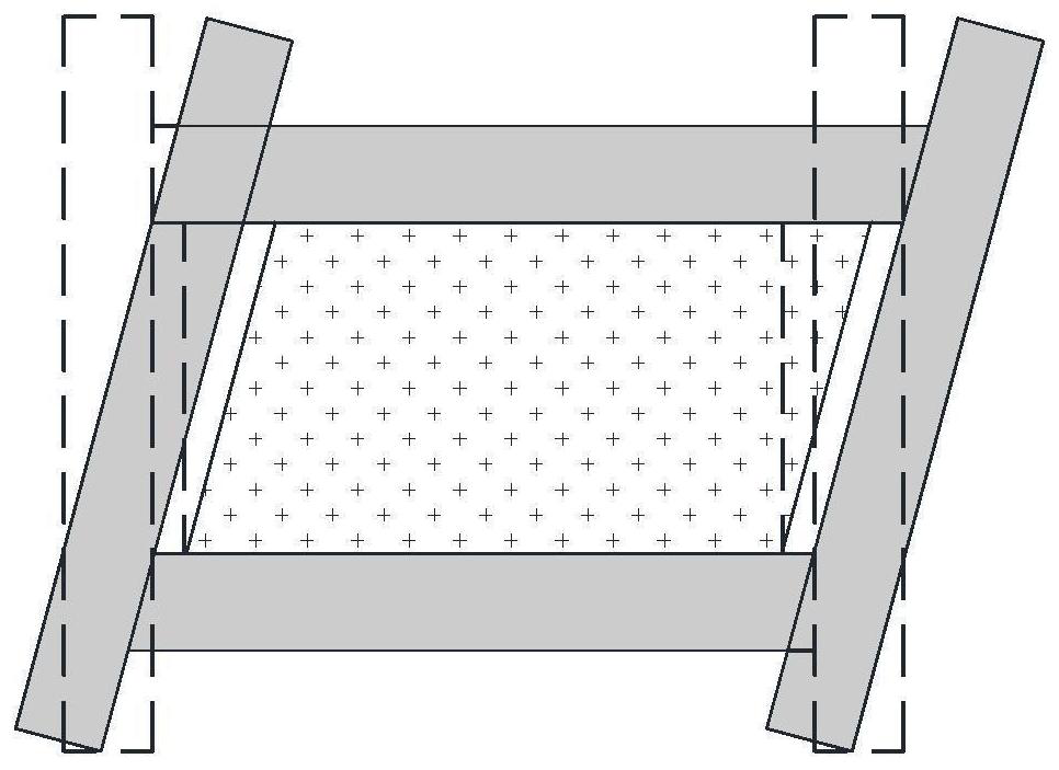 Buckling restrained brace outrigger truss and composite shock absorption high-rise structure system