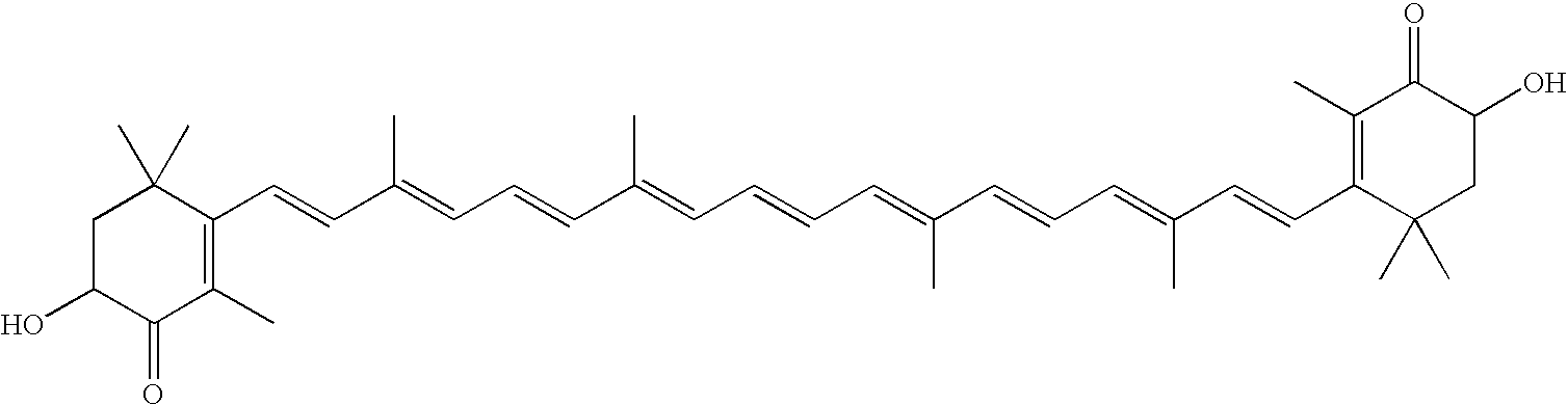 Carotenoid-containing compositions and methods