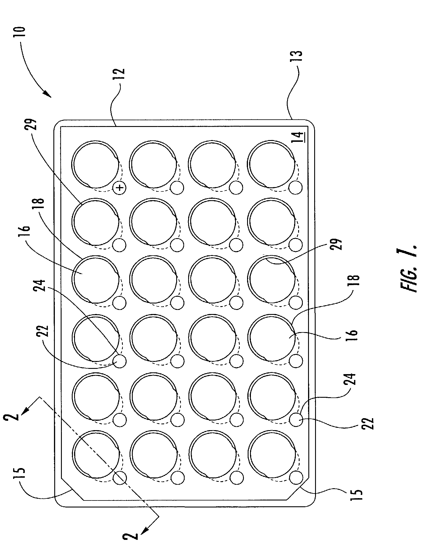 Plate and method for high throughput screening