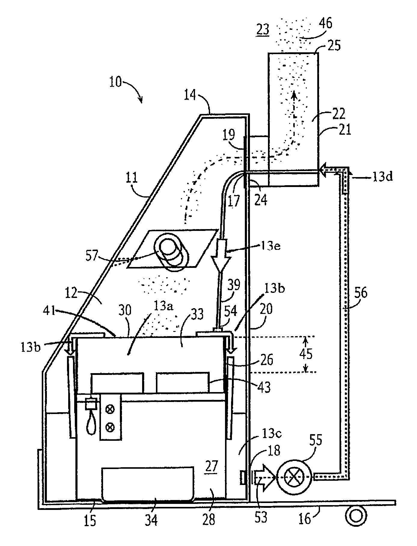 Ultrasonic sanitation device and associated methods