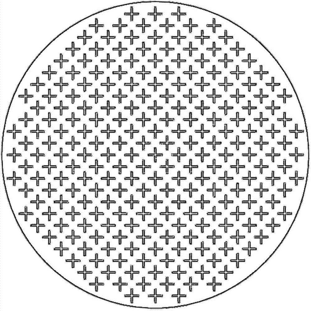 Hyperbolic frequency selection surface spectroscope