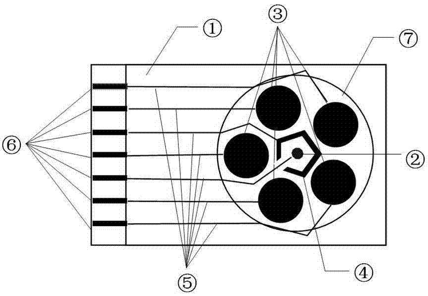 Preparation method and application of sensor for simultaneous detection of multiple aflatoxins