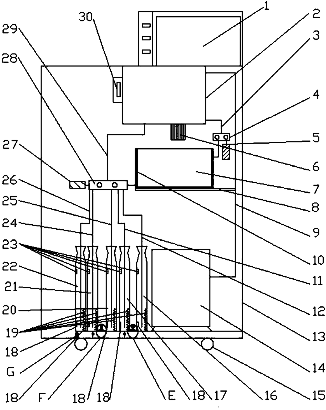 A fast pathological tissue dehydrator