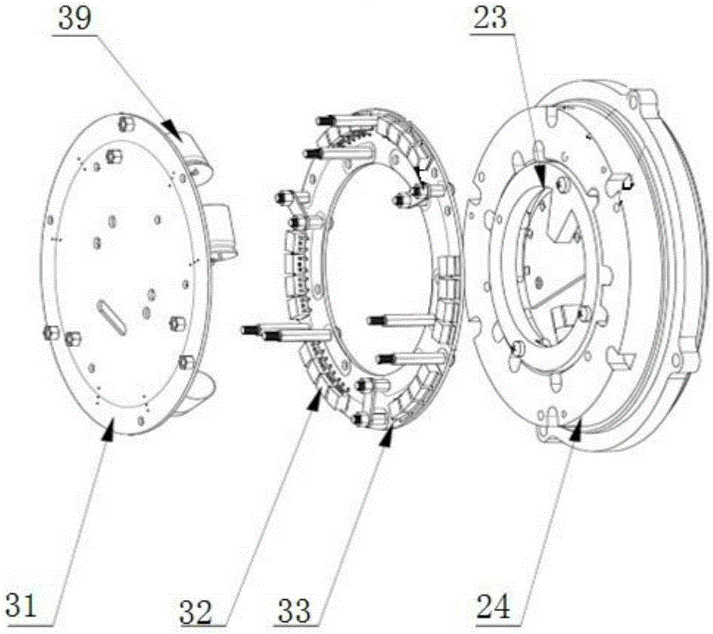 Motor with built-in control system