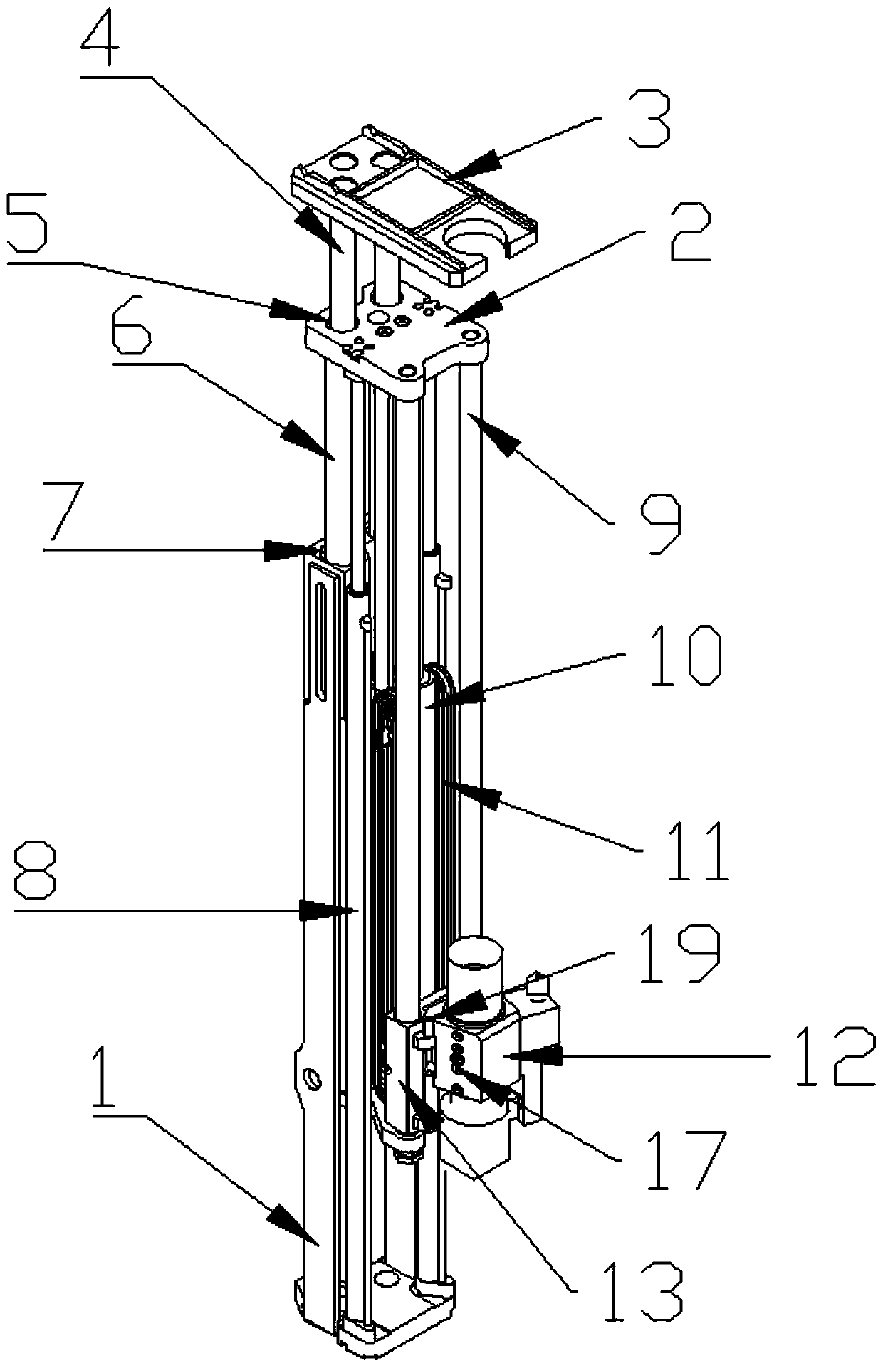 Light hydraulic drilling machine