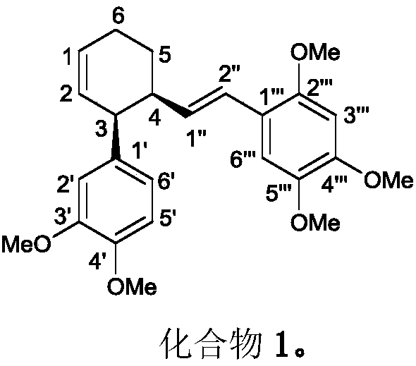 Compound having efficacy of promoting collagen secretion and application thereof