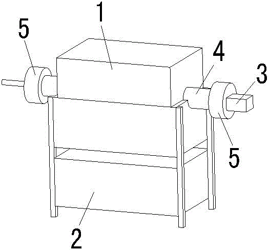 Device for testing metal electrical resistivity change within continuous temperature range