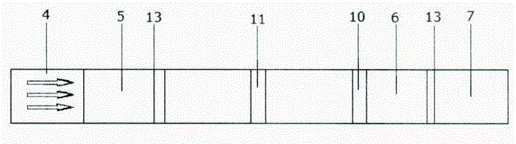 A test paper card for rapid detection of trenbolone residues and preparation method thereof