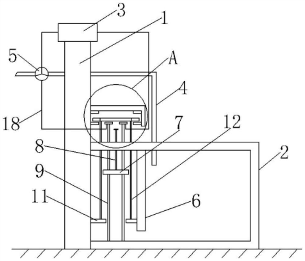 An automatic water supply device for drinking water tank for lake sheep breeding