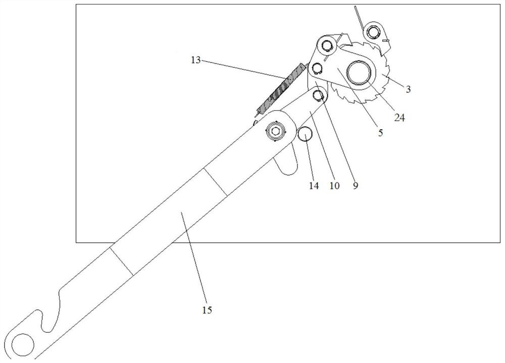 Manual energy storage device and circuit breaker