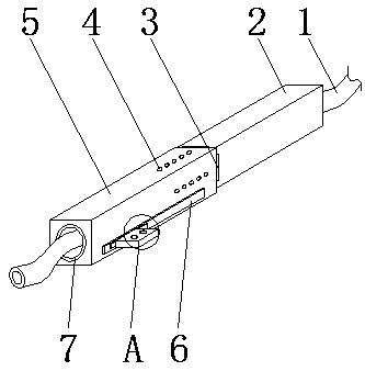 Swing and traction resistant cable for oil platform