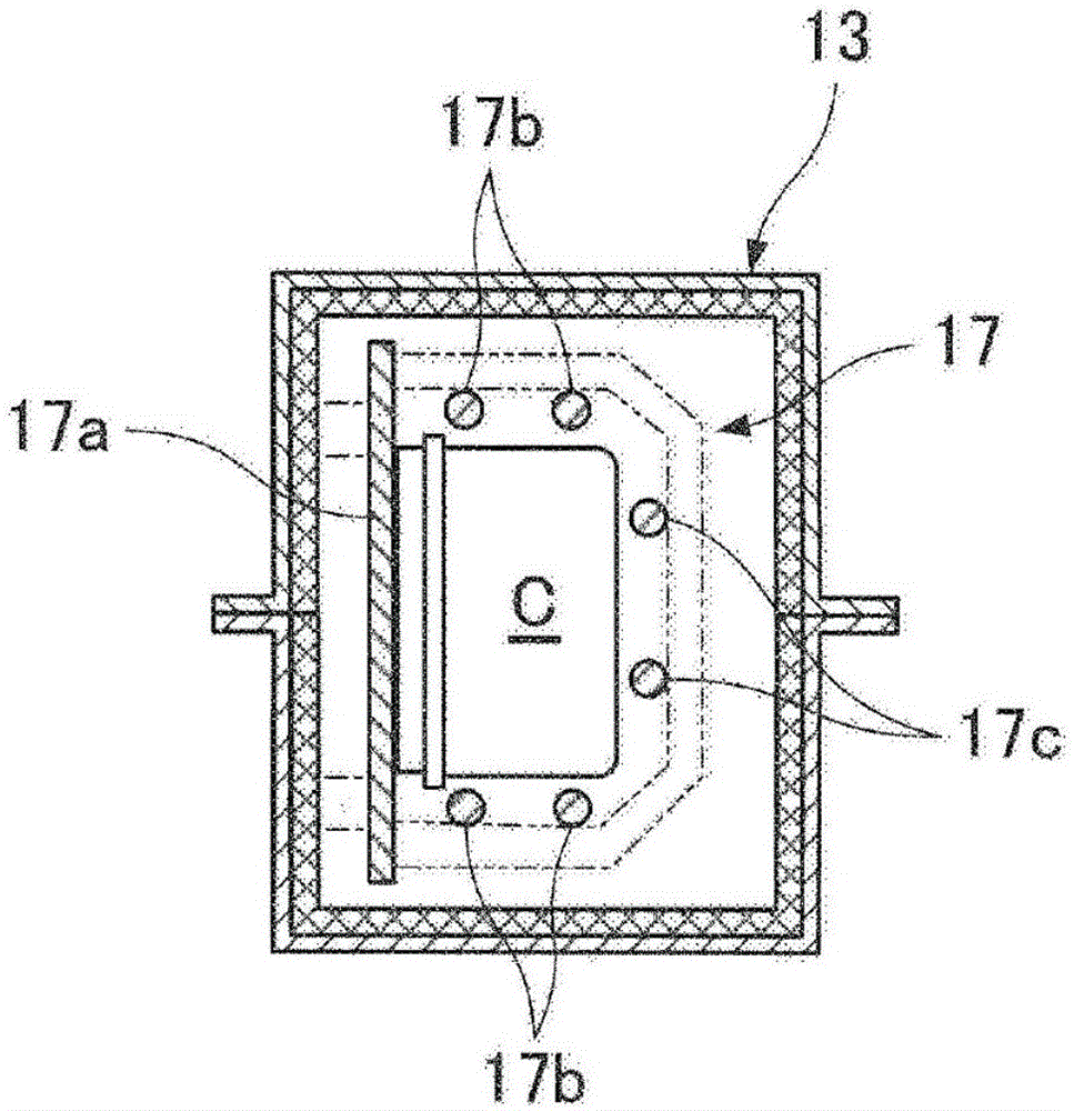 Electron beam sterilization method for bottle cap and electron beam sterilization device