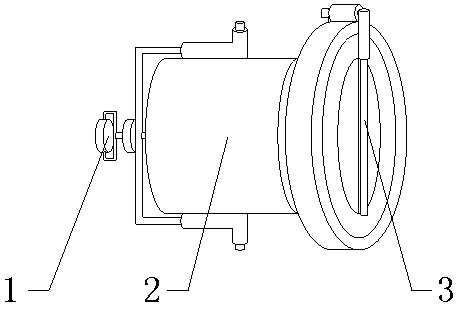 Efficient intelligent LED down lamp