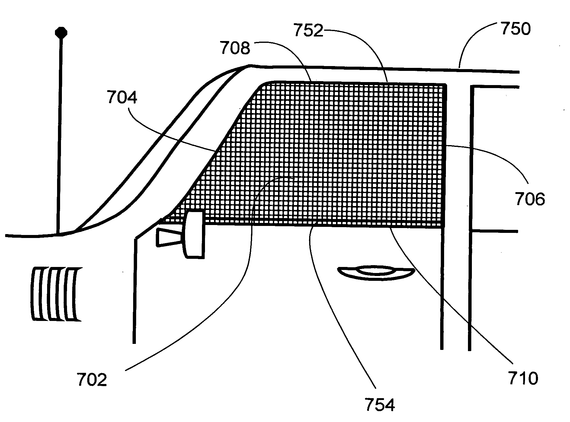 Vehicle mosquito net