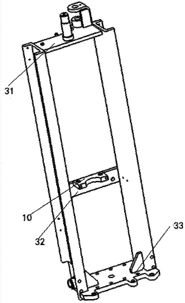 A lifting device with a three-section lifting style