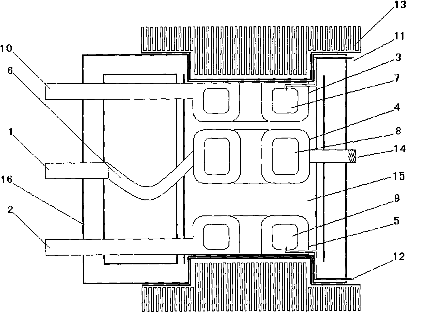 Circuit breaker directly connected/disconnected by electromagnetic force