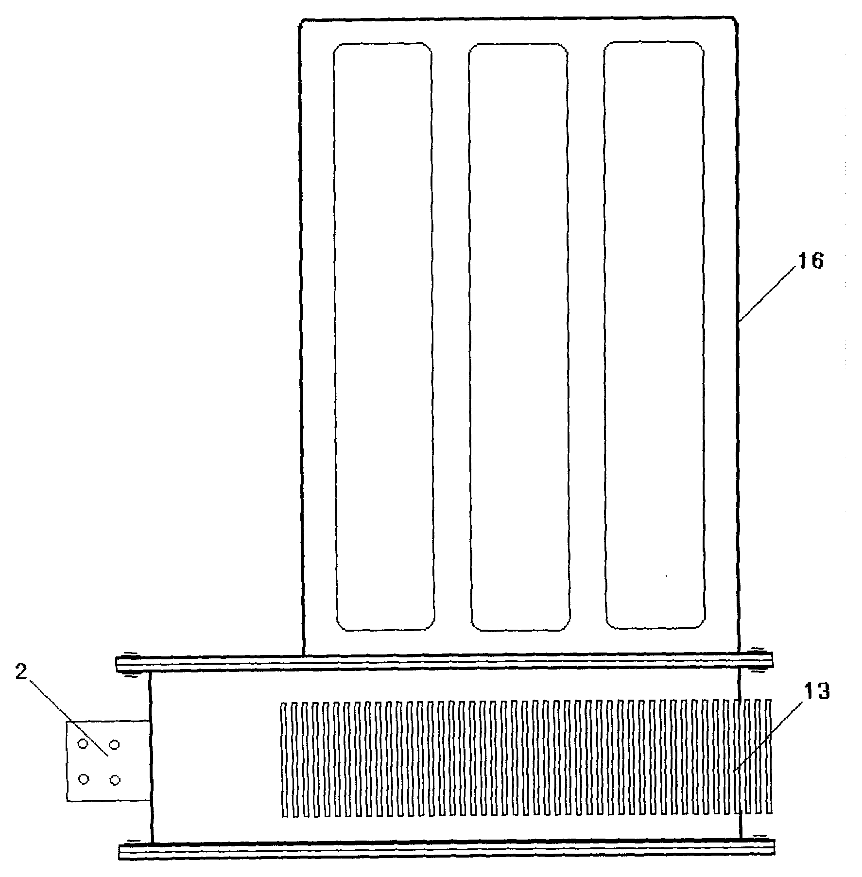 Circuit breaker directly connected/disconnected by electromagnetic force