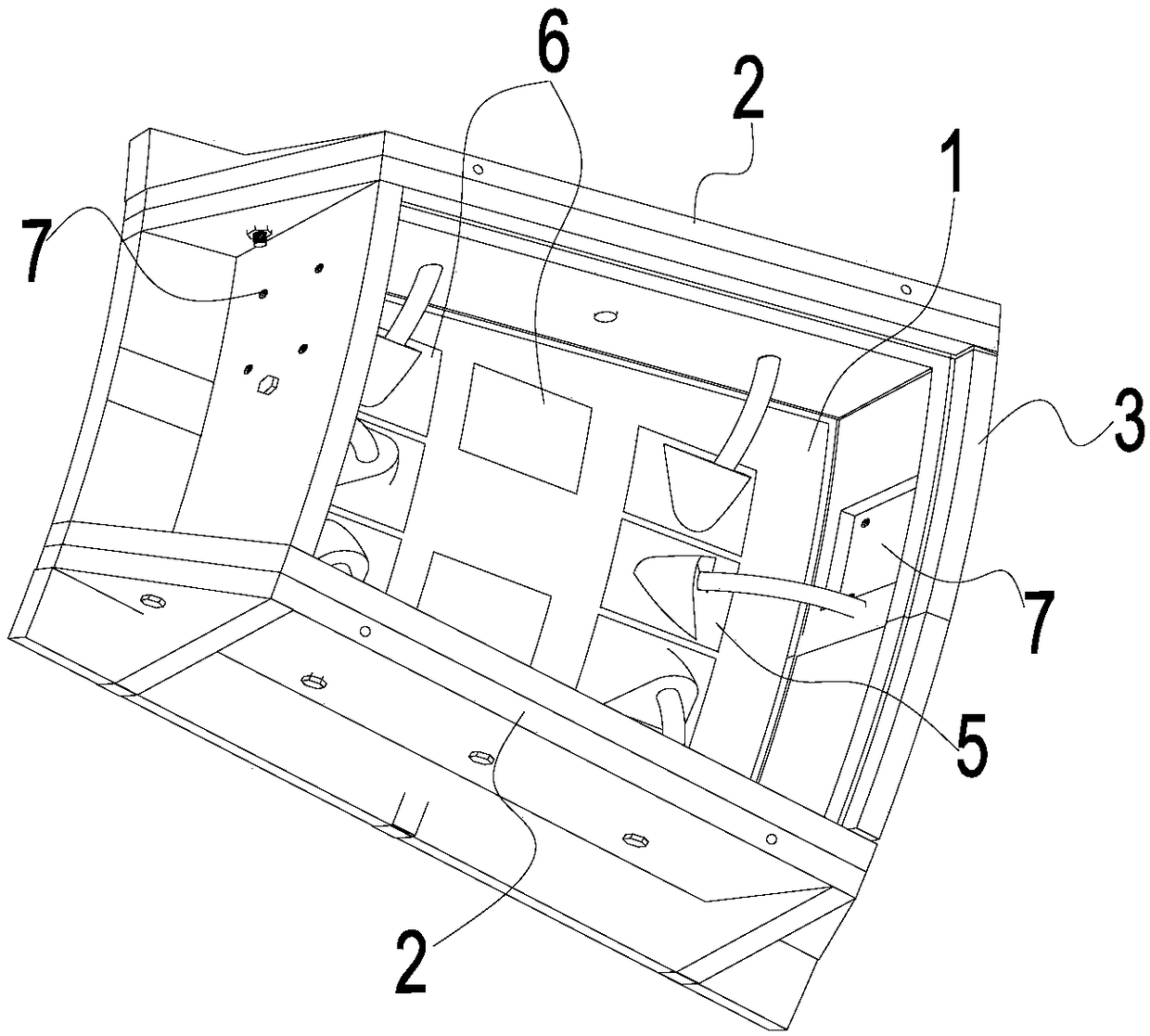 Shield tunnel segment mould capable of manufacturing multiform tenons